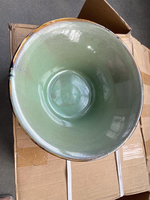 古玩陶瓷窯變釉碗真品鑒賞圖