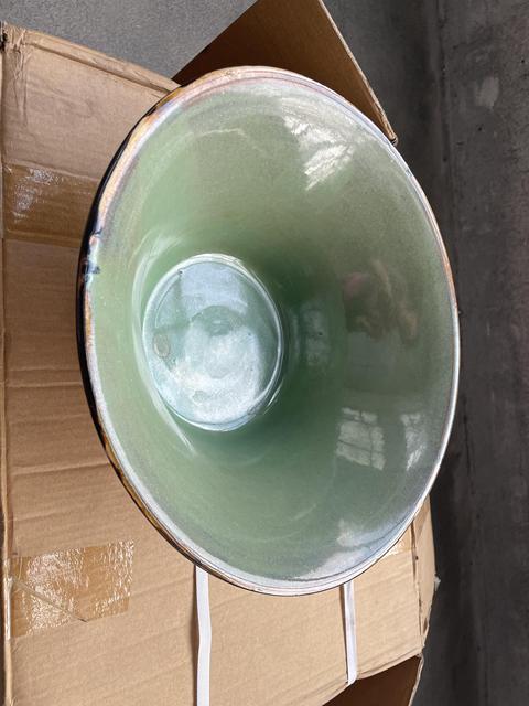 古玩陶瓷窯變釉碗真品鑒賞圖