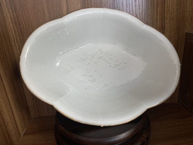 古玩陶瓷清 同治細路粉彩鶴鹿同春供盤拍賣，當前價格5000元