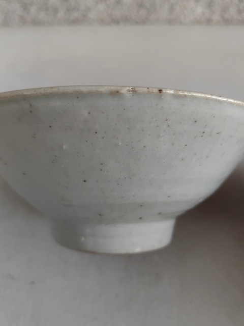 古玩陶瓷白釉茶碗拍賣，當前價格580元