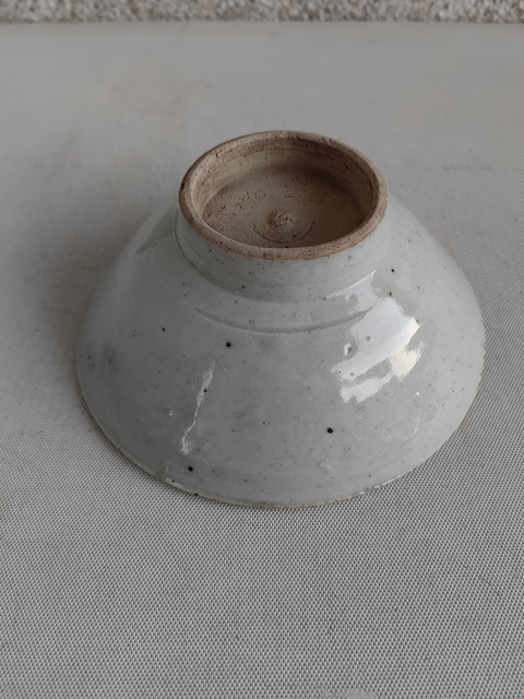 古玩陶瓷白釉茶碗拍賣，當前價格580元