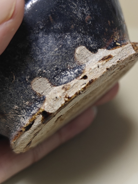 古玩陶瓷磁州窯黑釉四系罐拍賣(mài)，當(dāng)前價(jià)格1288元