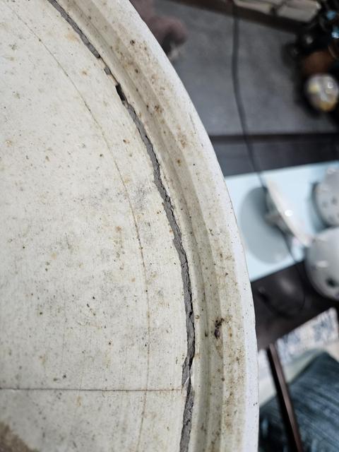 古玩陶瓷清光緒 青花雙龍戲珠香爐真品鑒賞圖