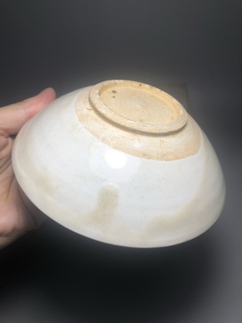 古玩陶瓷宋代白釉碗真品鑒賞圖