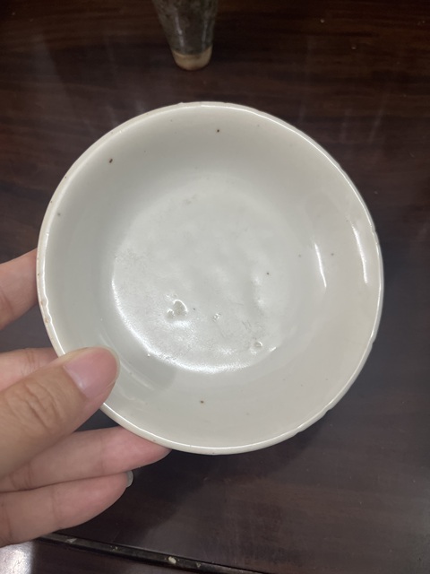 古玩陶瓷明末白釉淺口碗拍賣，當(dāng)前價格2800元