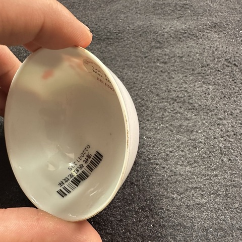 古玩陶瓷礬紅團龍紋杯真品鑒賞圖