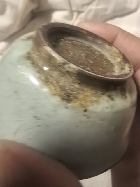 古玩陶瓷龍泉青瓷茶碗拍賣，當前價格888元