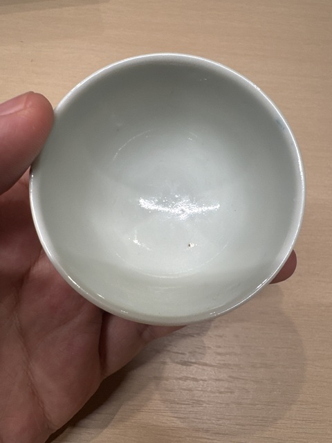 古玩陶瓷民國青花杯真品鑒賞圖