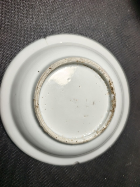 古玩陶瓷人物紋青花盤(pán)真品鑒賞圖