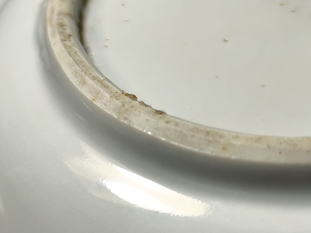 古玩陶瓷青花人物故事紋盤真品鑒賞圖