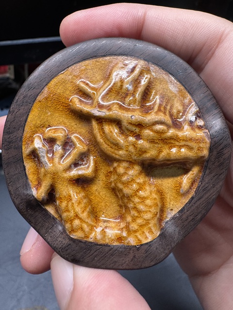 古玩陶瓷琉璃瓦瓷片真品鑒賞圖