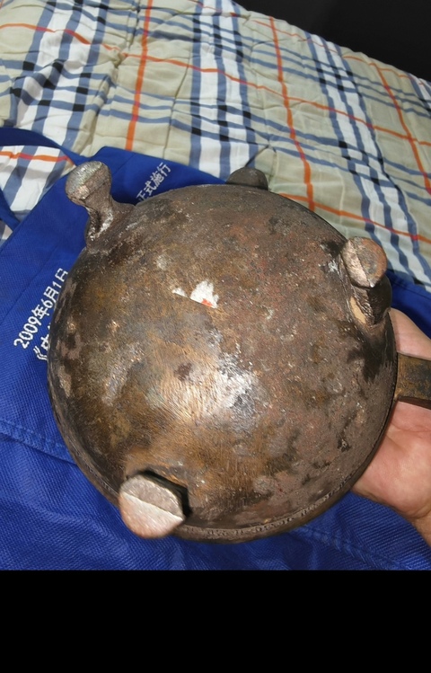 古玩銅器蟠虺紋青銅鐎盉真品鑒賞圖