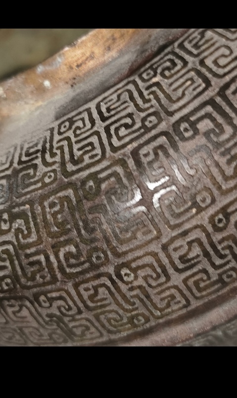 古玩銅器蟠虺紋青銅鐎盉真品鑒賞圖