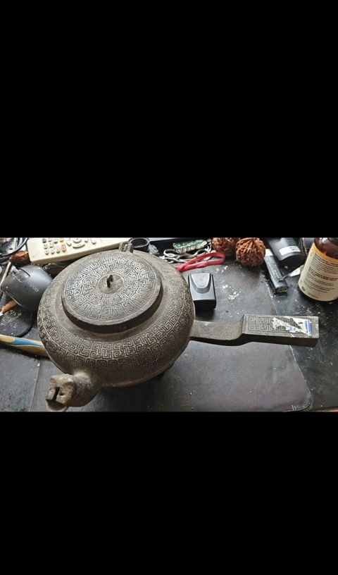 古玩銅器蟠虺紋青銅鐎盉真品鑒賞圖