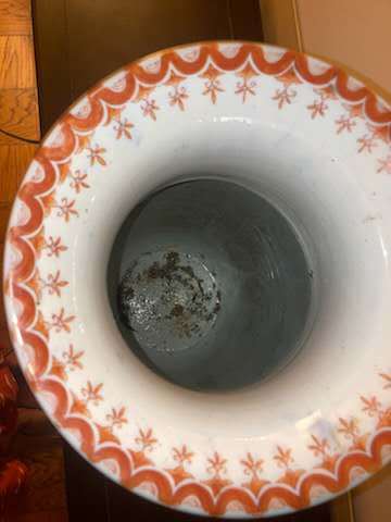 古玩陶瓷青花加彩燈籠瓶真品鑒賞圖