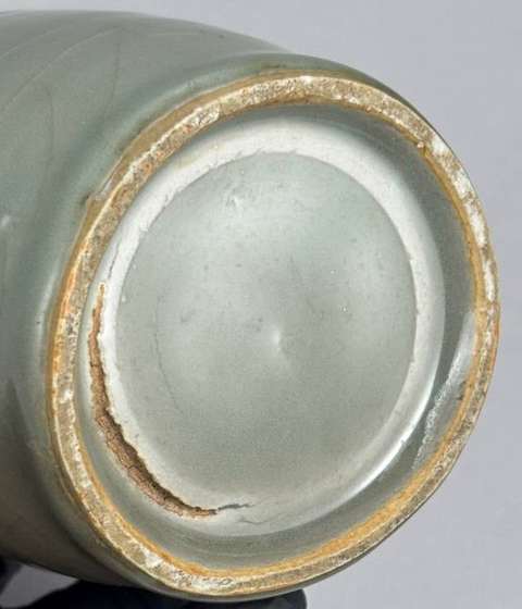 古玩陶瓷龍泉窯紙槌瓶真品鑒賞圖