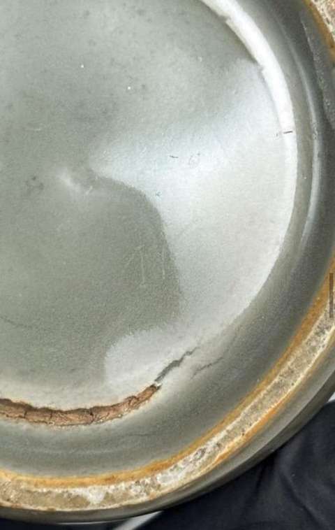 古玩陶瓷龍泉窯紙槌瓶真品鑒賞圖
