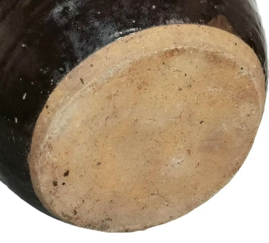 古玩陶瓷油滴缸真品鑒賞圖