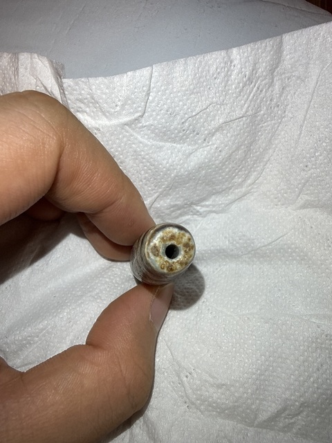 古玩玉器仿古天珠真品鑒賞圖