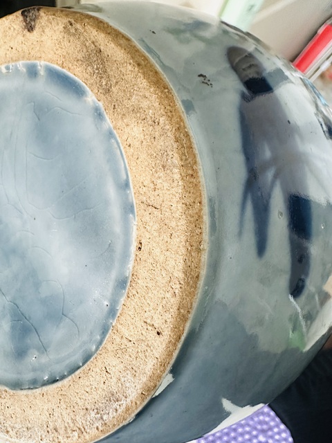 古玩陶瓷磁州窯青花罐真品鑒賞圖