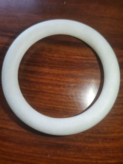 古玩玉器素紋玉鐲拍賣，當(dāng)前價(jià)格460元