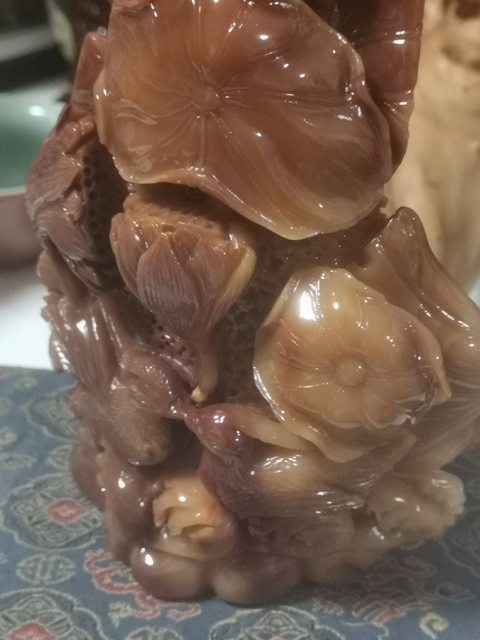 古玩雜項壽山石擺件真品鑒賞圖