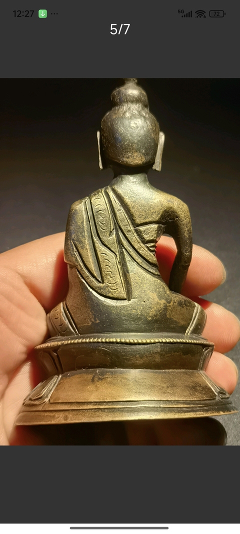 古玩銅器造像真品鑒賞圖