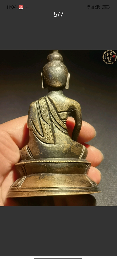 古玩銅器造像真品鑒賞圖