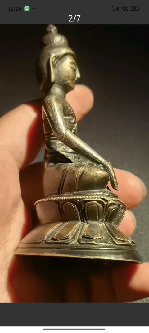 古玩銅器造像真品鑒賞圖