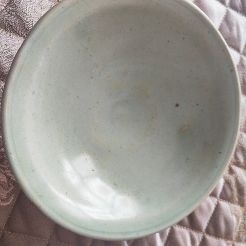 古玩陶瓷青白釉刻仰蓮紋碗真品鑒賞圖