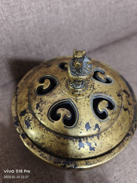 古玩雜項(xiàng)銅爐真品鑒賞圖