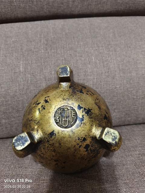 古玩雜項(xiàng)銅爐真品鑒賞圖