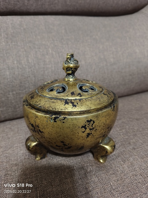 古玩雜項(xiàng)銅爐真品鑒賞圖