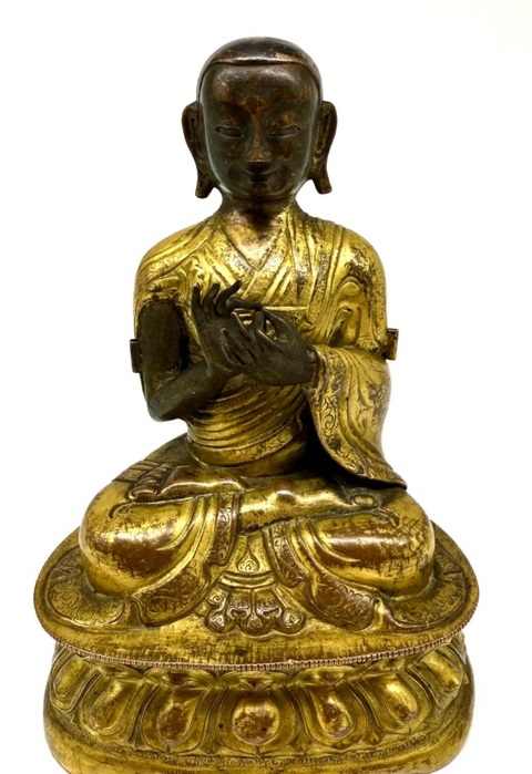 古玩銅器造像真品鑒賞圖