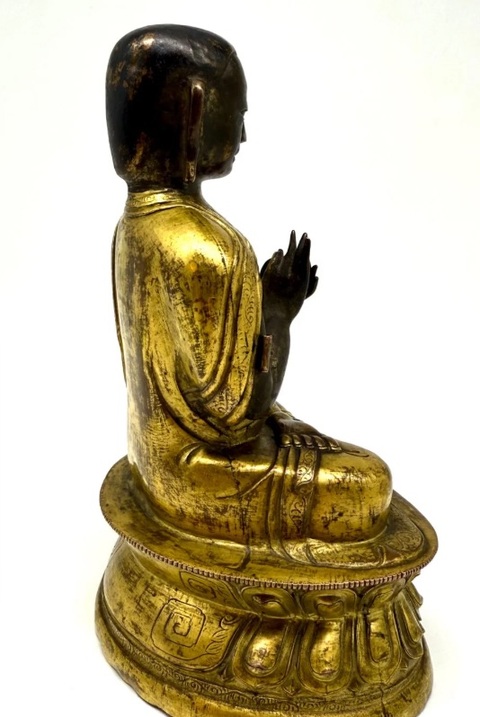 古玩銅器造像真品鑒賞圖