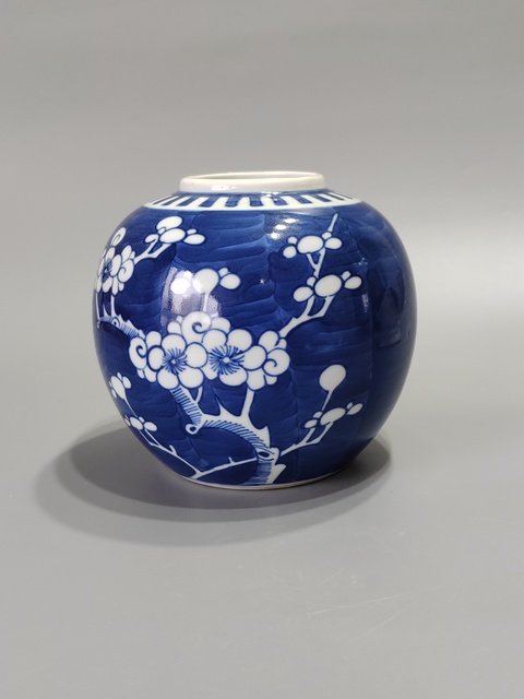 古玩陶瓷光緒冰梅罐·全品拍賣,當(dāng)前價(jià)格663元