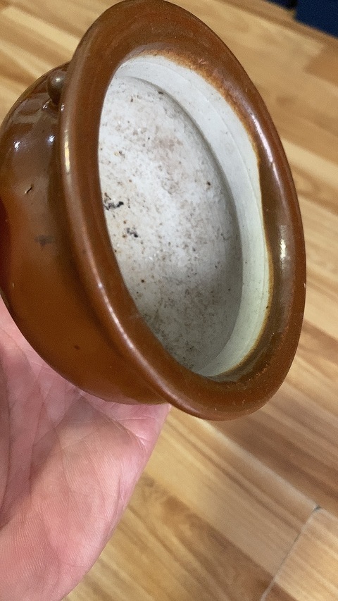 古玩陶瓷紫金釉香爐真品鑒賞圖