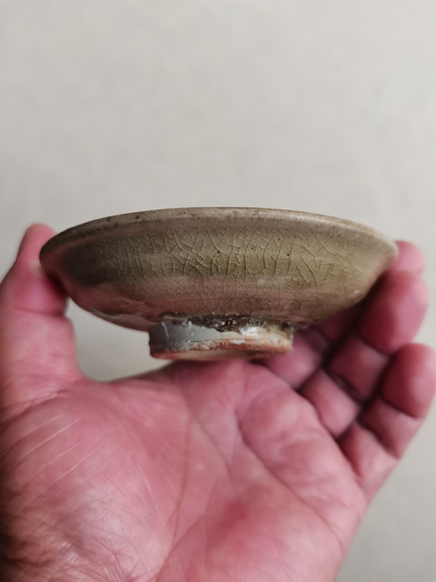 古玩陶瓷龍泉青瓷盤拍賣,當前價格0元