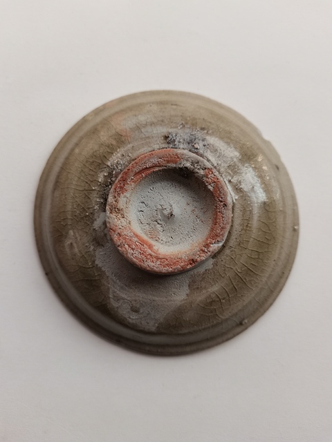 古玩陶瓷龍泉青瓷盤拍賣,當前價格0元