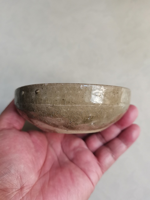 古玩陶瓷越窯青瓷茶盞拍賣，當(dāng)前價(jià)格0元