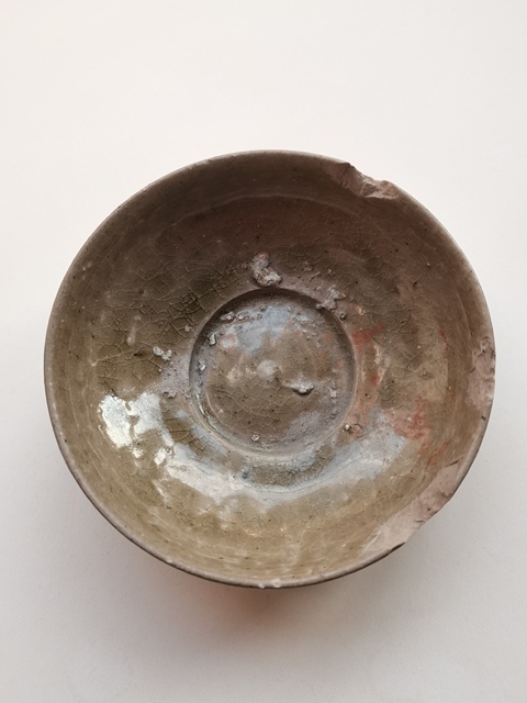 古玩陶瓷越窯青瓷茶盞拍賣，當(dāng)前價(jià)格0元