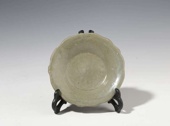 古玩陶瓷元明-龍泉青釉花口洗拍賣，當(dāng)前價(jià)格3699元