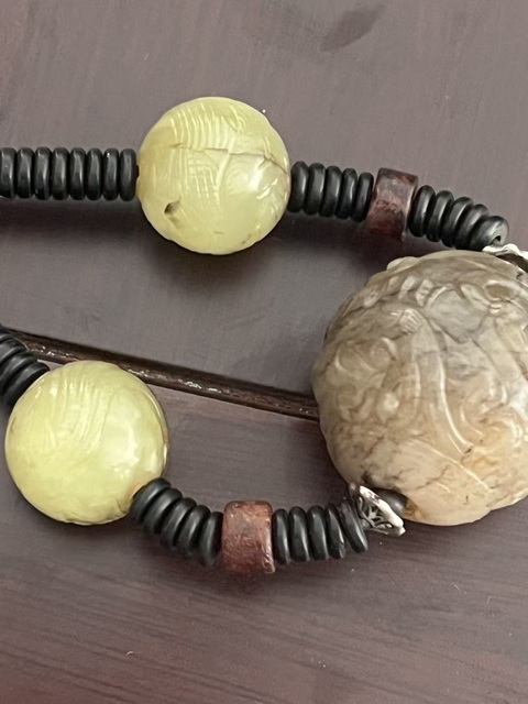 古玩玉器和田珠子真品鑒賞圖