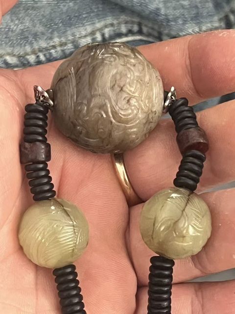 古玩玉器和田珠子真品鑒賞圖