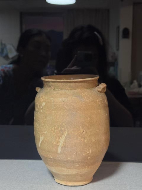 古玩陶瓷青釉雙系罐真品鑒賞圖