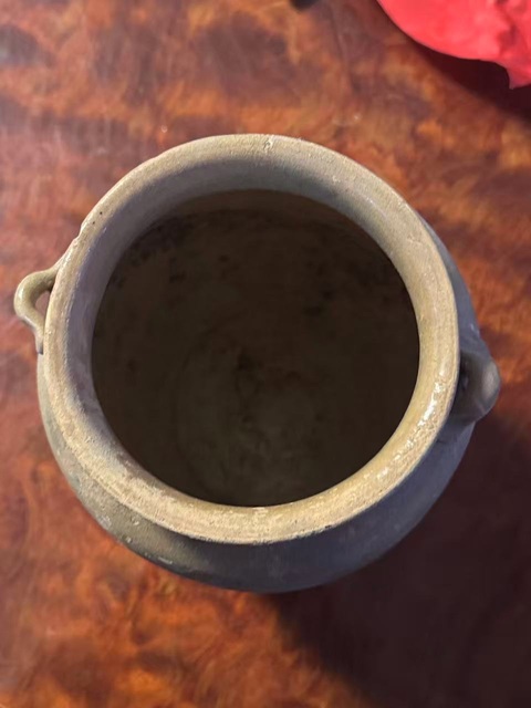 古玩陶瓷青釉雙系罐真品鑒賞圖