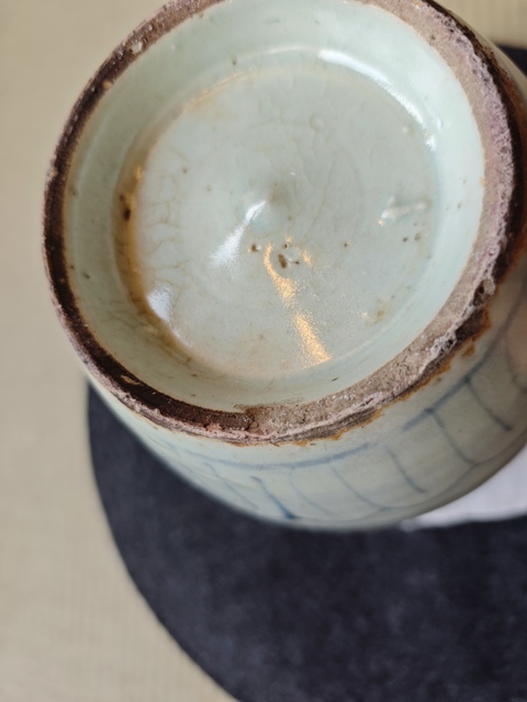 古玩陶瓷花卉紋青花罐真品鑒賞圖