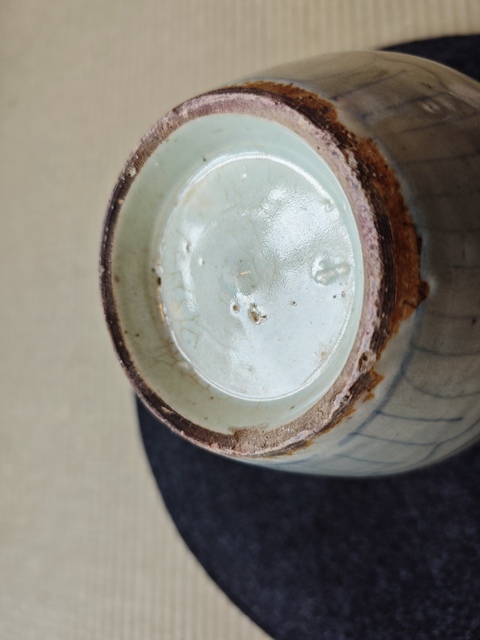 古玩陶瓷花卉紋青花罐真品鑒賞圖