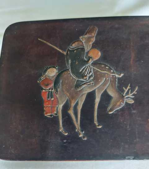 古玩雜項漆盒真品鑒賞圖