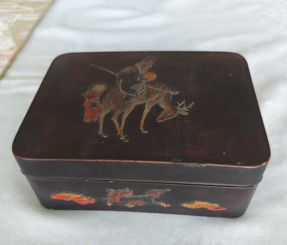 古玩雜項漆盒真品鑒賞圖